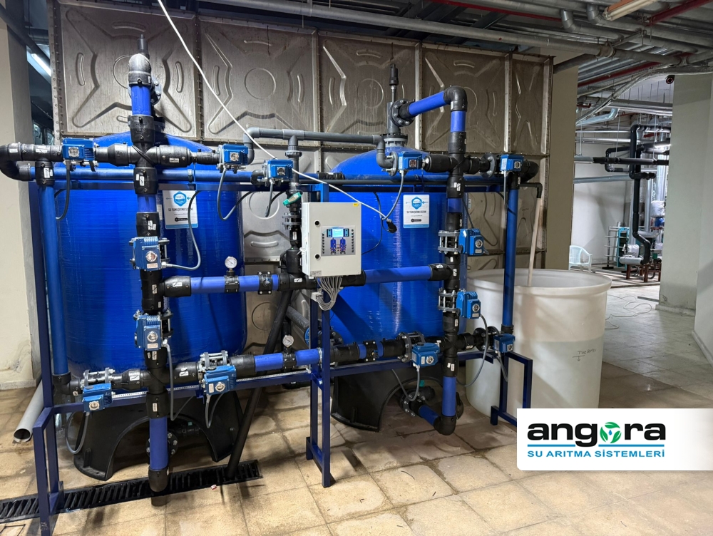 GÜLBAHAR HATUN KIZ ÖĞRENCİ YURDU 50 TON SAAT SU YUMUŞATMA SİSTEMİ