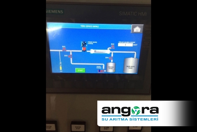 reverse osmosis plc kontrol su arıtma sistemleri