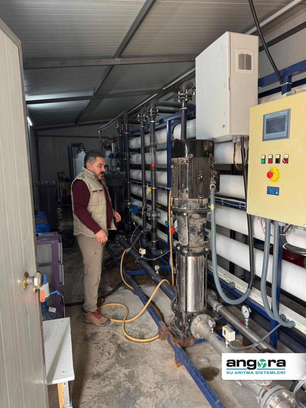 BEYFİDE BEYPAZARI 30 TON SAAT TERS OZMOS SİSTEMİ